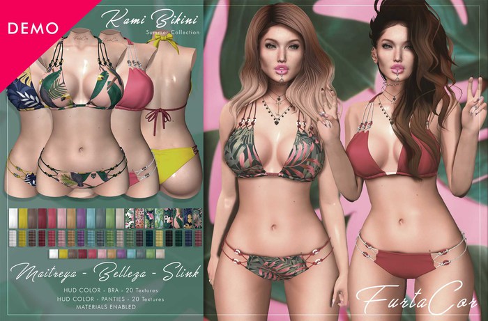 :::DEMO:::[FurtaCor Female] Kami Bikini