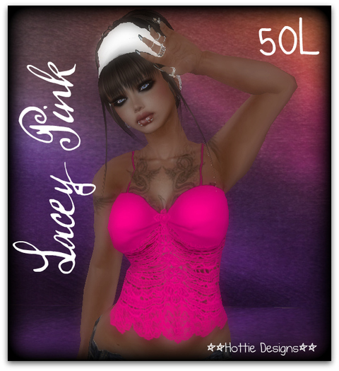 Lacey Pink Top