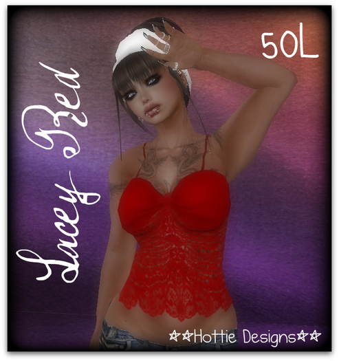 Lacey Red Top