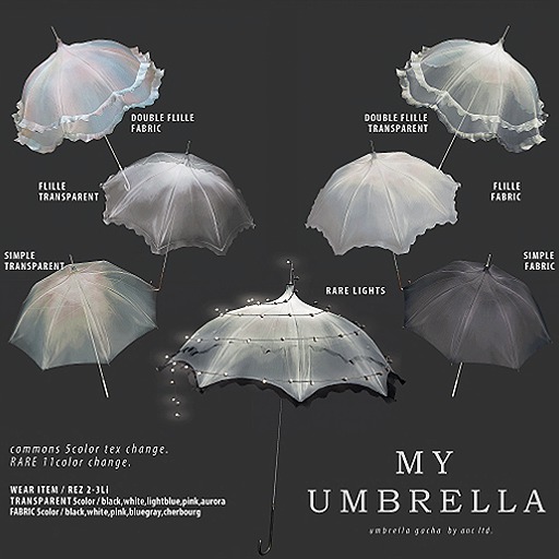 box) {anc} my umbrella (fabric) frill