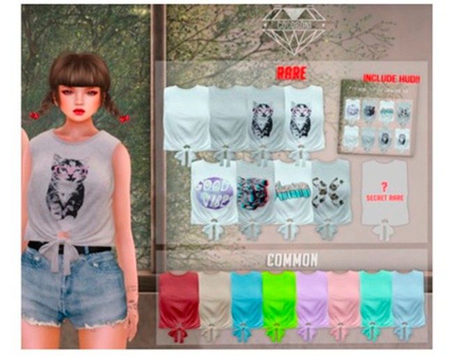 * Cocoroni : Tied Shirt Gacha S LightPink