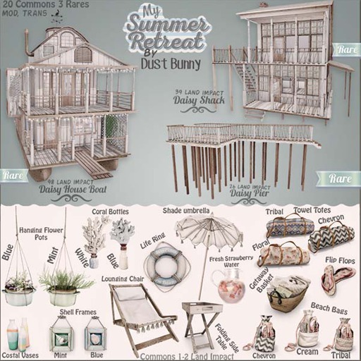 dust bunny . daisy shack . boxed . RARE