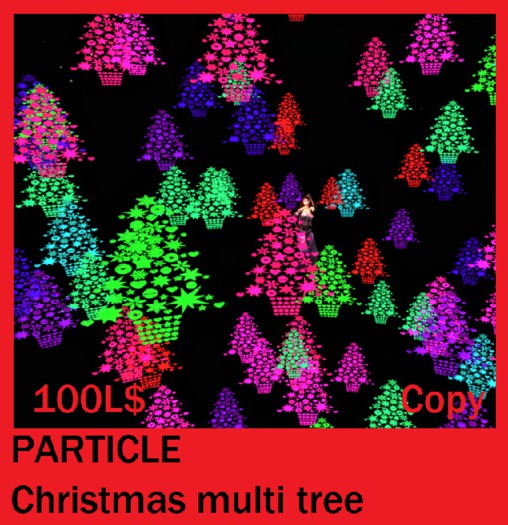 PARTICLE MULTI CHRISTMAS TREe#