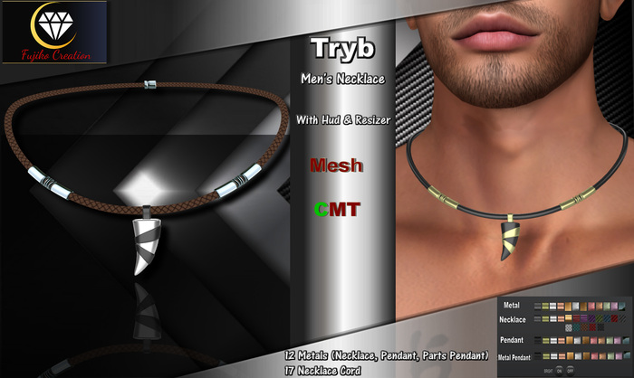 FC - TRYB - Mesh Men's Necklace