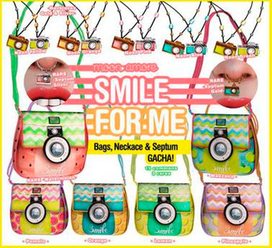 :Moon Amore: SFM Necklace/Gold (Neon Pink)