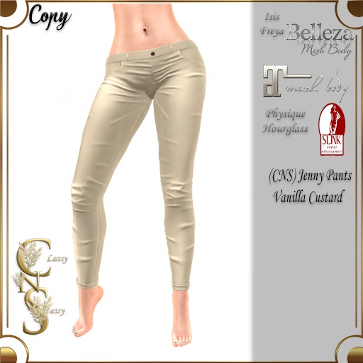 (CNS) Jenny Pants Vanilla Custard
