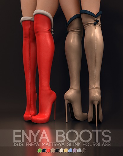 Pure Poison - Enya Boots [BOXED]