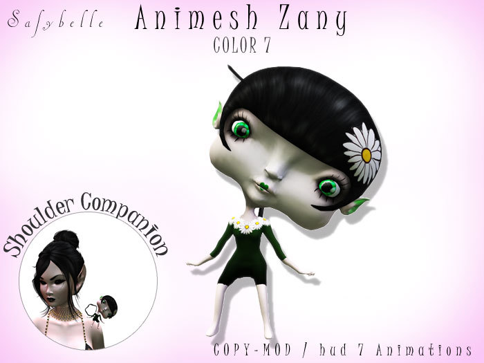 339CM@Safybelle Animesh Doll - Zainy Color 07