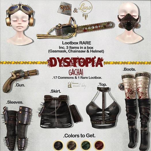 Luas & BJK Dystopia RARE Lootbox