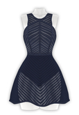 erratic / vivienne - dress / navy (maitreya)