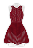 erratic / vivienne - dress / red (maitreya)