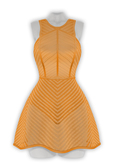 erratic / vivienne - dress / yellow (maitreya)