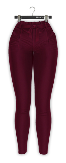 erratic / lucia - pants / burgundy (maitreya)