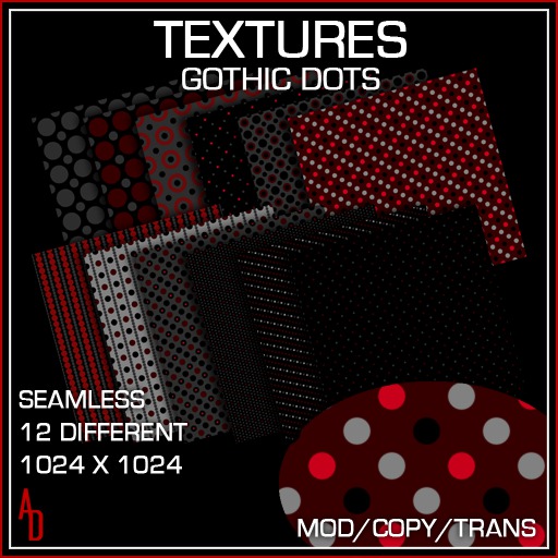 *AD* Textures - Gothic Dots