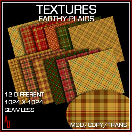 Textures - Earthy Plaids