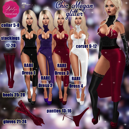 27. "Zephyr" Chic Megan heels (Wine)