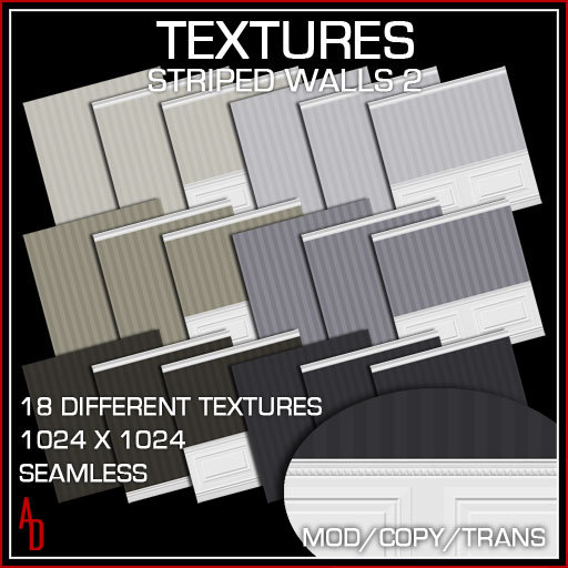 *AD* Textures - Walls Striped 2