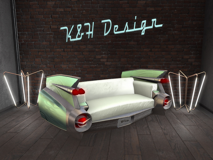 K&H Design Hot Rod Sofa (PG)