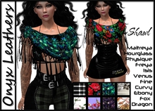 ONYX - BOHO SHAWL