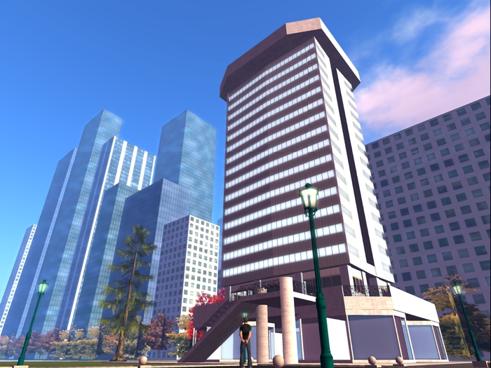 V3 Kiltra Tower/ 76 land impact. 42m by 35m footprint.