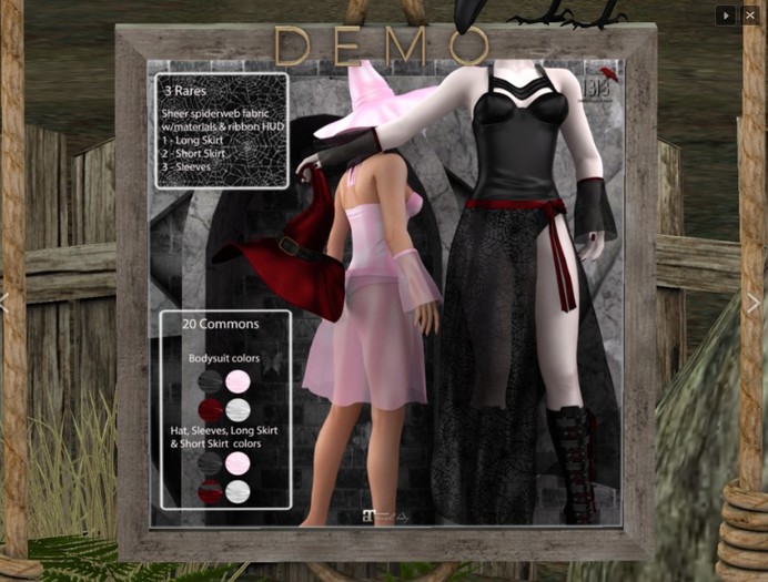 (*<*) 1313 Black Magic Woman Hat - Silver