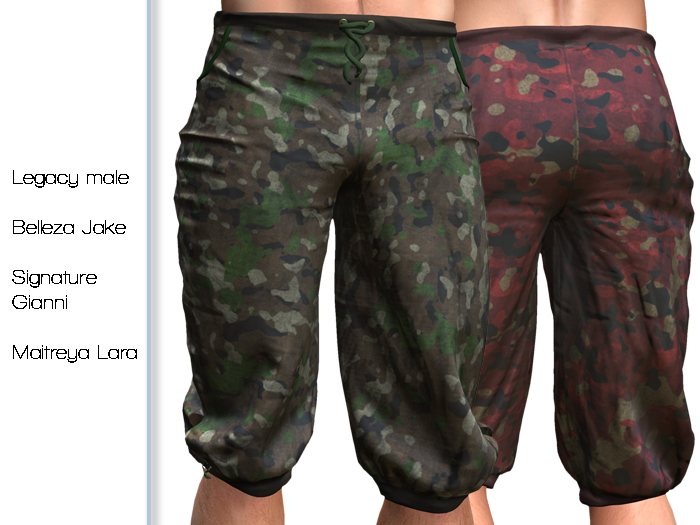 Short joggers "Vlad" camo pack TwoSided