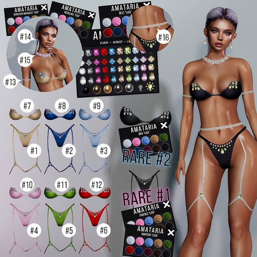 Amataria - Set "Lisa" #2