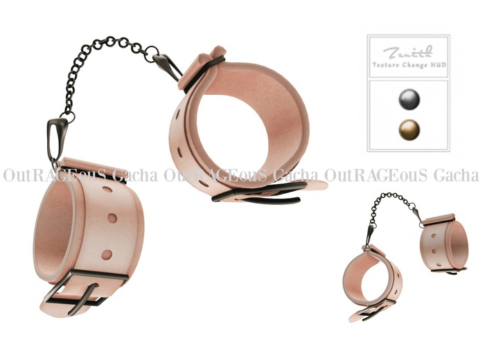 =Zenith=Criminal Police HandCuff (Rose)