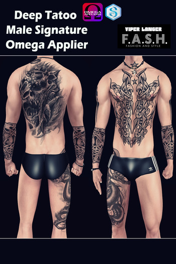F.A.S.H VIPER Deep Tatoo Male Signature Omega Applier