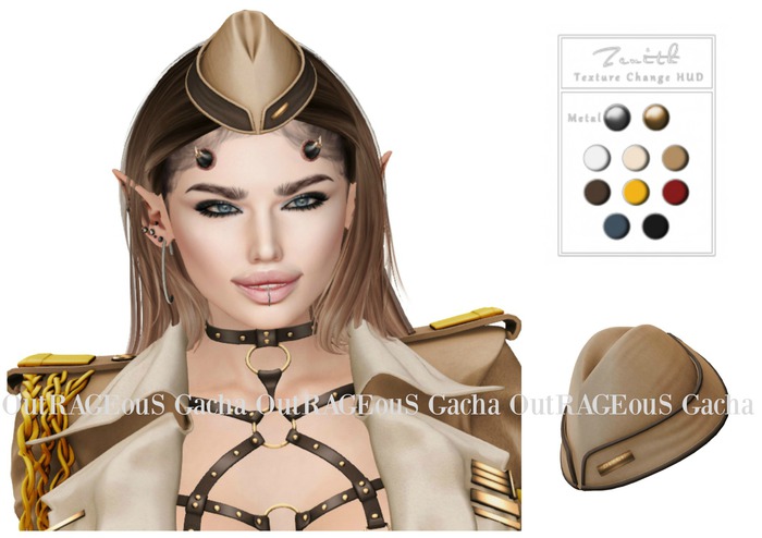 Criminal Police Hat - Beige - Unisex