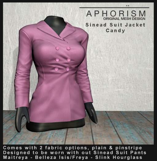 !APHORISM! - Sinead Suit Jacket - Candy
