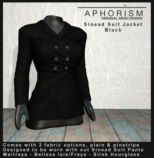 !APHORISM! - Sinead Suit Jacket - Black
