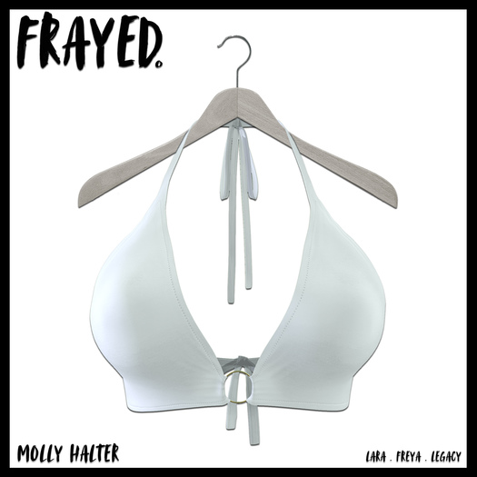 Frayed - Molly Halter - White