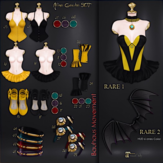 Bauhaus Movement - Alina - Wings - RARE Lootbox