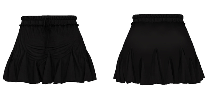 Addams "Justice" Cocktail Mini Skirt #30