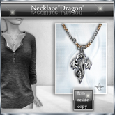 !! NE! Necklace "Dragon fem"