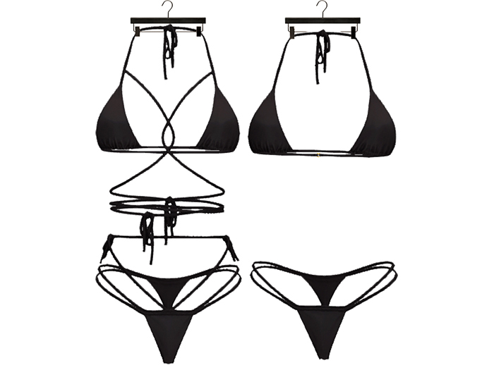 Addams "Caroline" Knot Rope Bikini #29