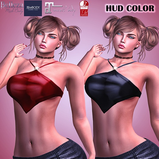 J.C Top look baby Hud Color styles