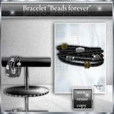 !! NE! Bracelet "Beads for ever male"