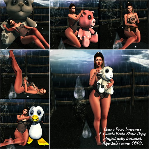 Ebano Poses Innocence