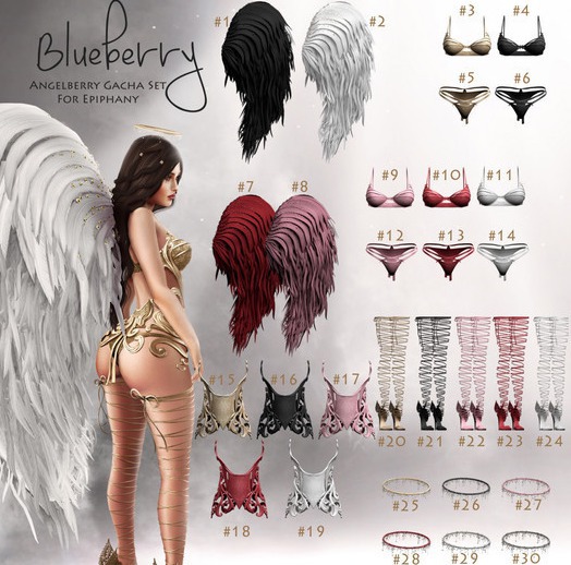 #2 Blueberry - Angelberry - RARE - Wings - Pure *Maitreya*