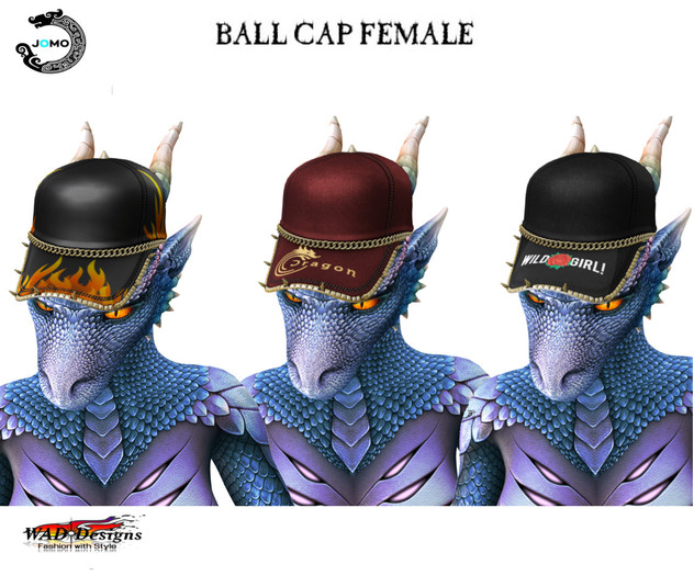BALL CAP DRAGON FEMALE
