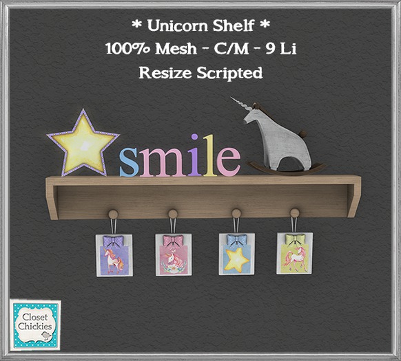 *CC* Unicorn Shelf [boxed]
