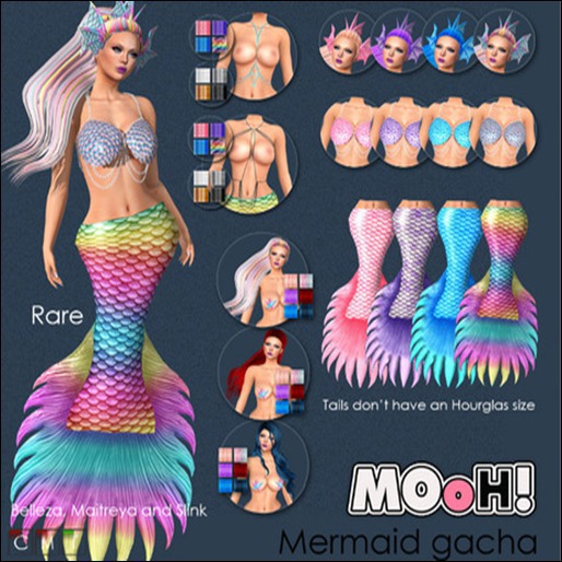 MOoH! Scale bra Blue
