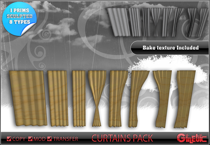 [G] Curtains Pack