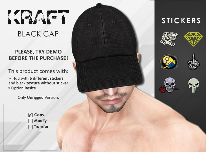 ::Kraft:: Black Cap