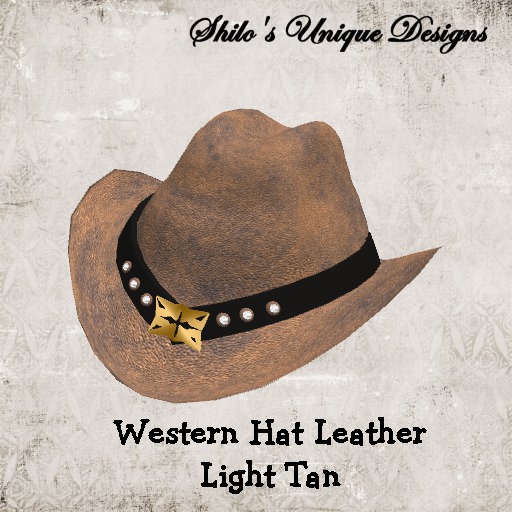 TSUD-Western Hat Light Tan