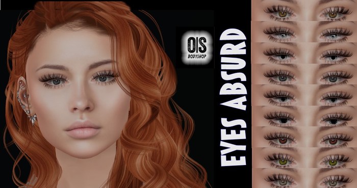 !OS!Eyes absurd Pack 10 colors - Omega