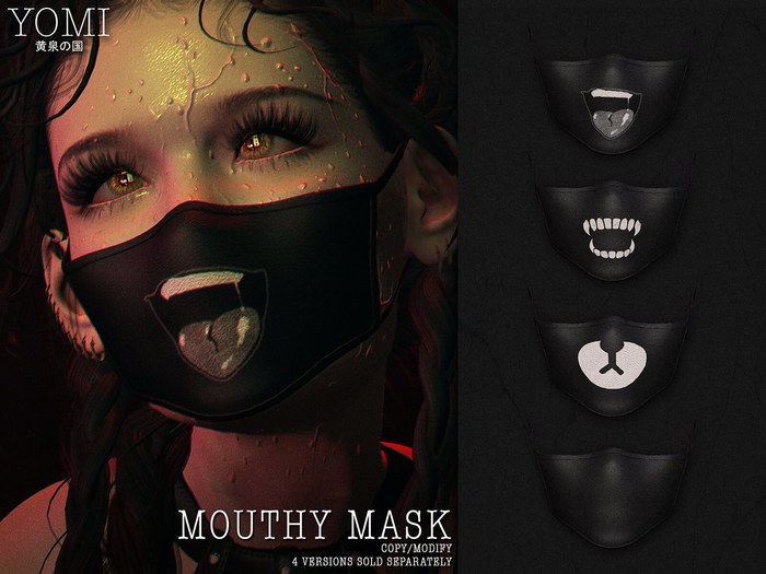 [Yomi] Mouthy Mask - Blank