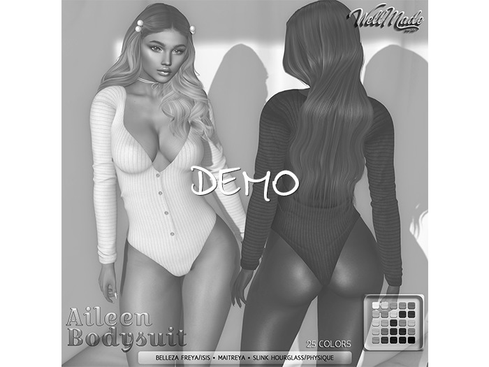 [WellMade] Aileen Bodysuit DEMO
